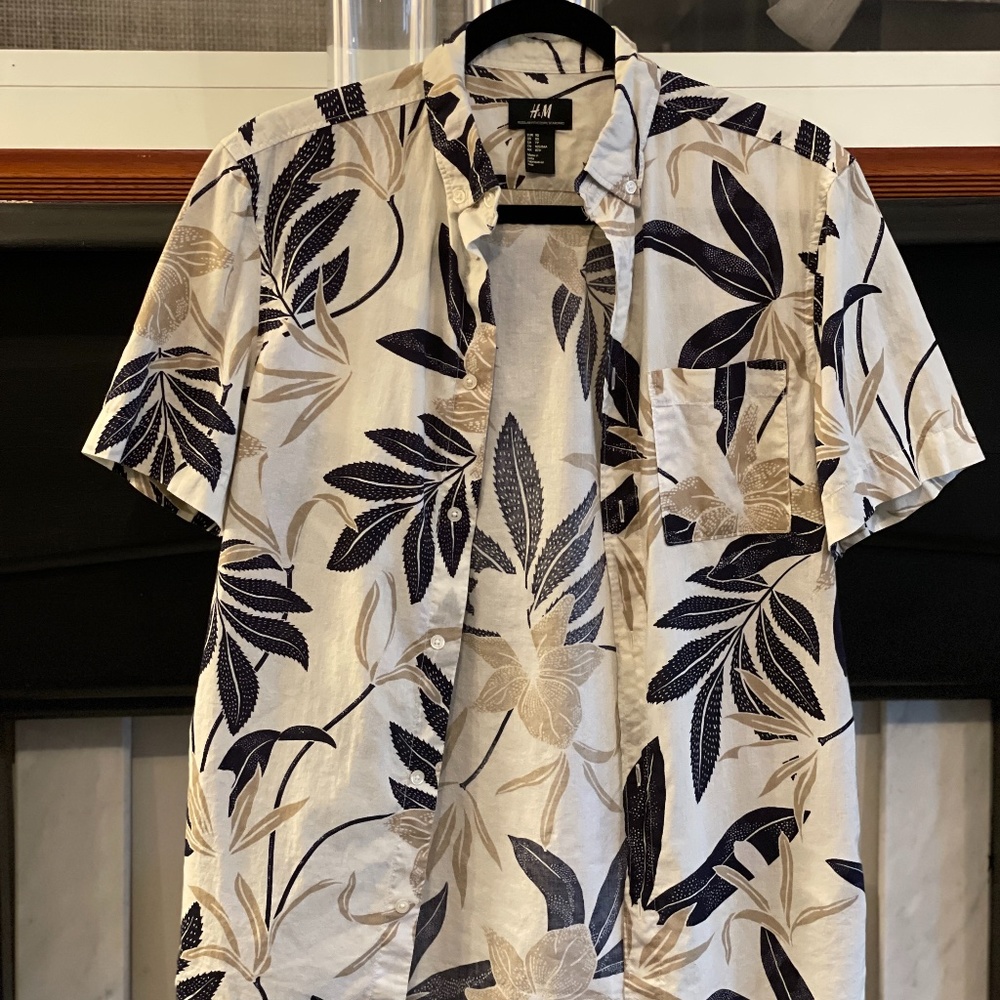 Floral Button Down